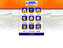 Tablet Screenshot of linertire.net